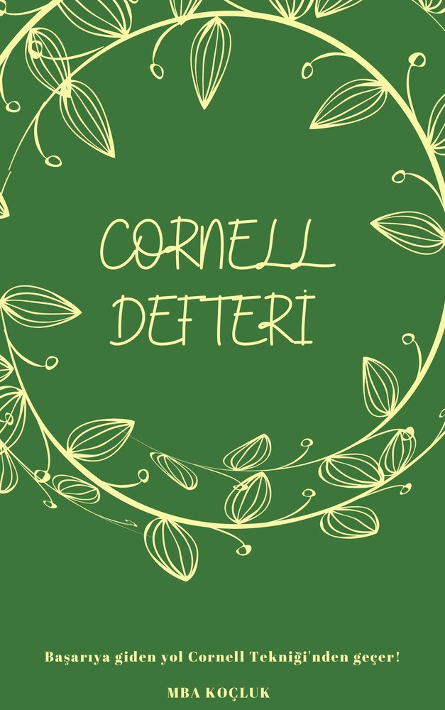 Cornell Not Tutma Defteri kapağı
